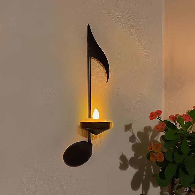 Maliben | Candle Holder With Music Notes