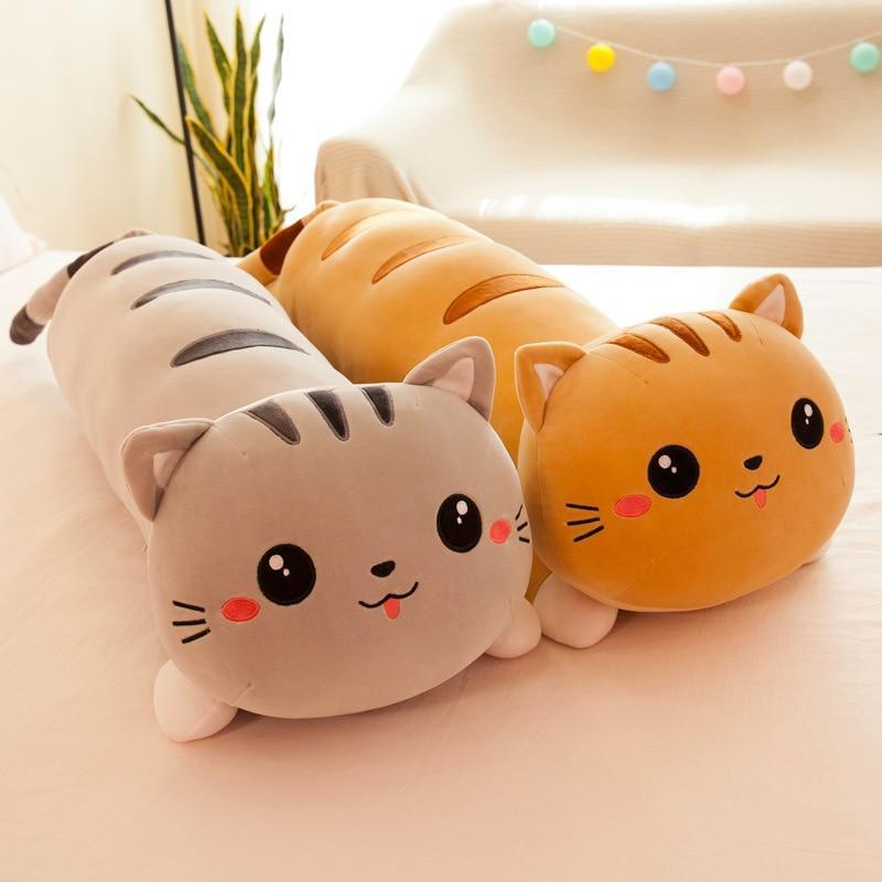 Maliben | Big Cat Cuddle Pillow | Cute Comfort - Soft And High-Quality Plush Kitten Toy