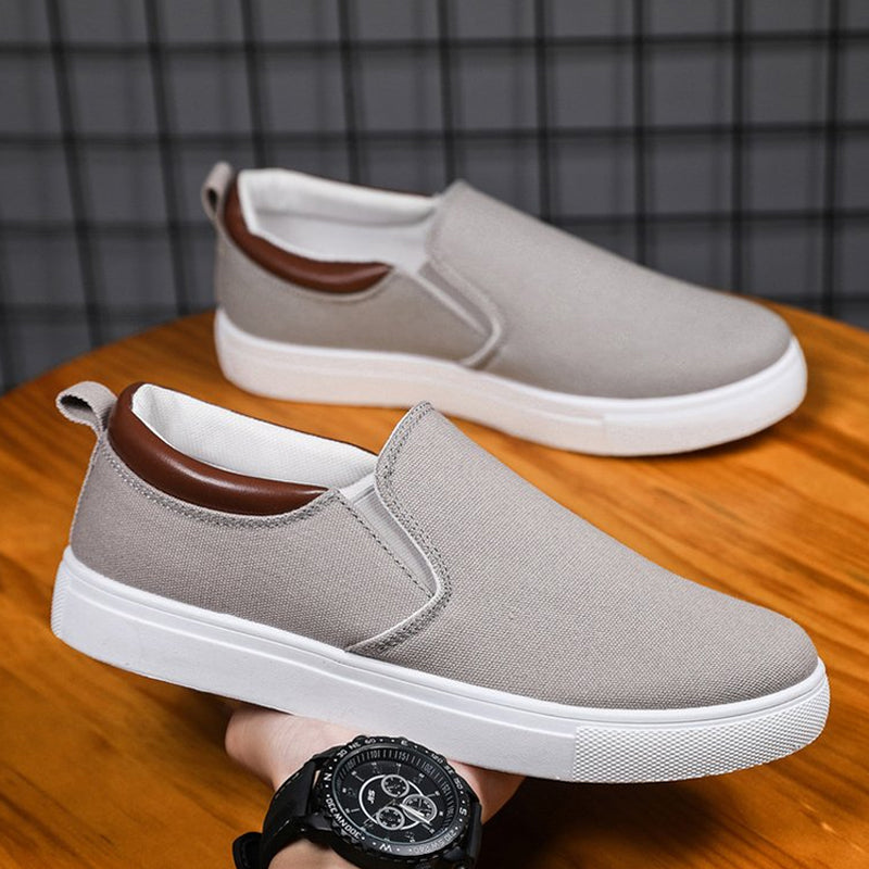 Slip-On Shoes Made Of Canvas For Men