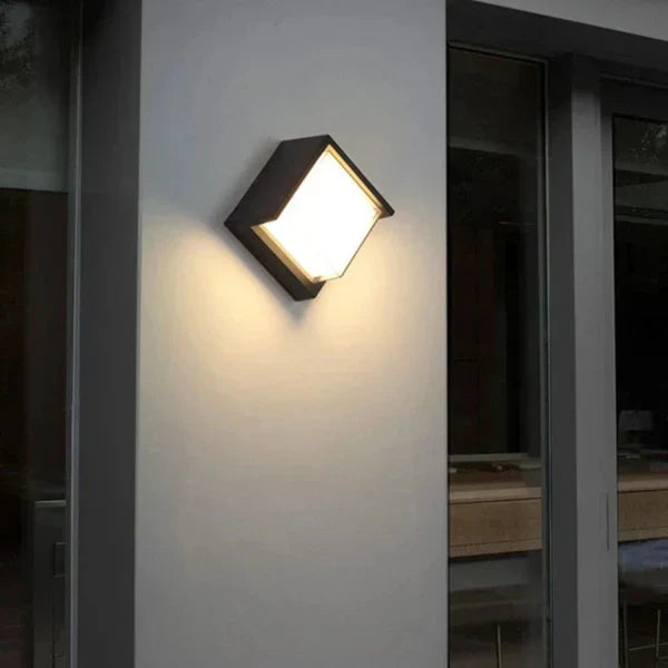 Maliben | Outdoor Wall Light | Waterproof Led Lantern With Pir Motion Sensor | Ideal For Patios, Porches & Walkways
