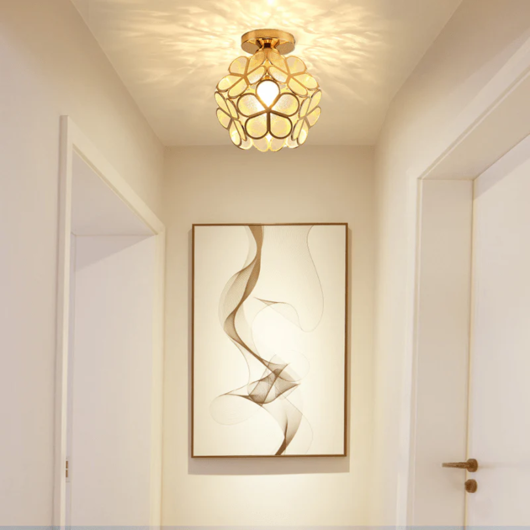 Maliben | Luxury Glass Flower Ceiling Lamp