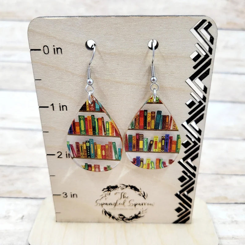 Maliben | Beech Earrings / Earrings For Book Lovers