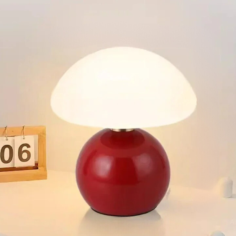 Maliben | Elegant Cream Table Lamp – Atmospheric Lighting For Home