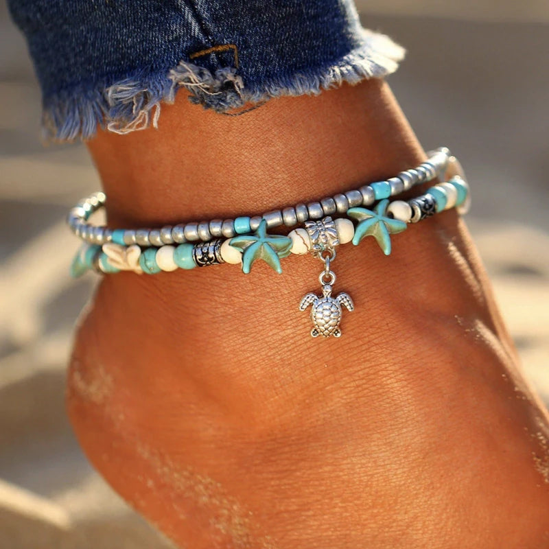 Maliben | Sea Turtle Anklet