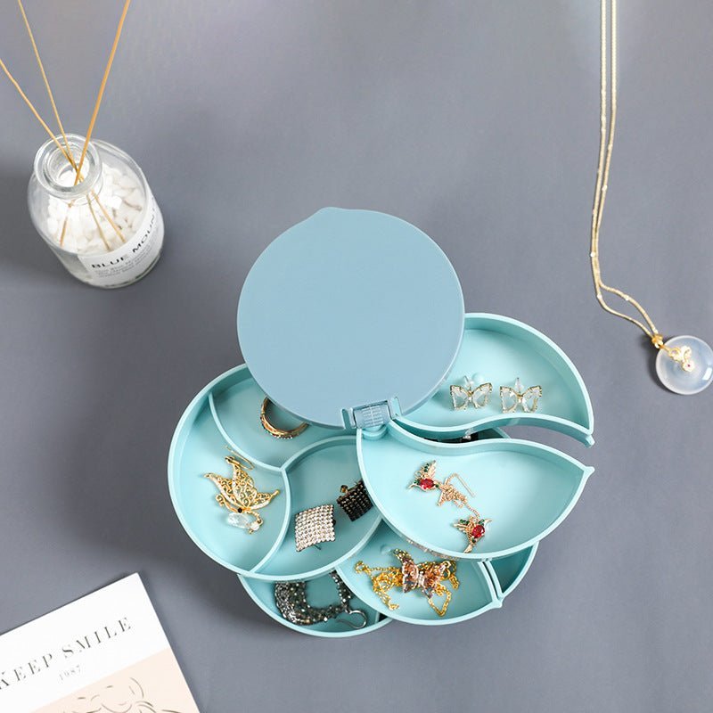 Maliben | Jewelry Box - 360° Rotating Storage Box For Jewelry, Maximum Protection And Organization