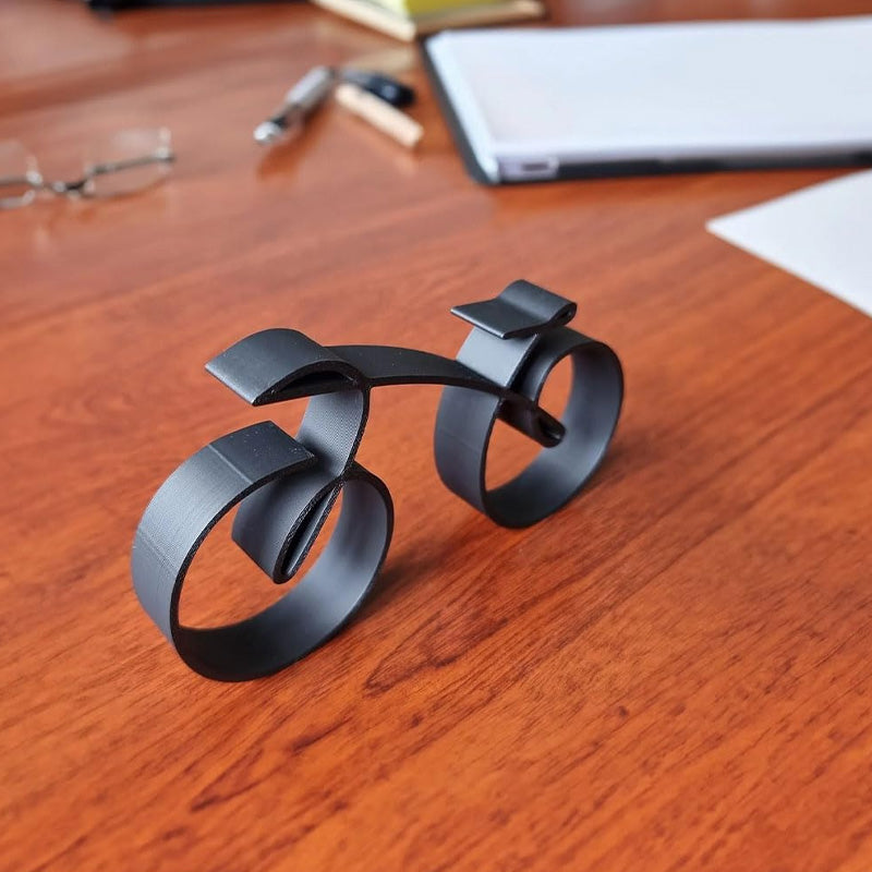 Maliben | Velaro Bike Sculpture | Minimalist Wire Frame Design | Iron Black | Gift Idea For Bike Lovers