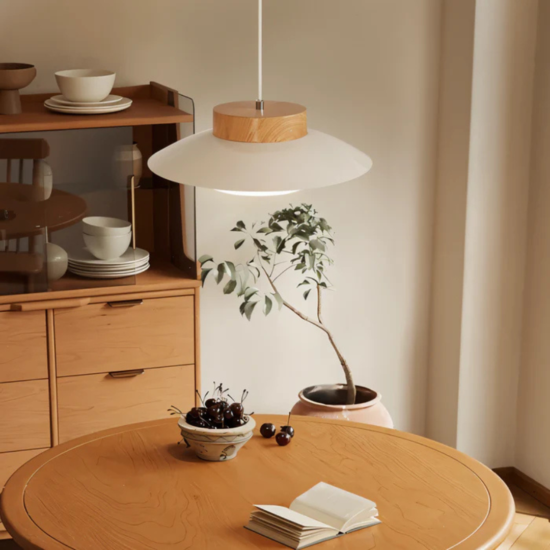 Maliben | ScandInavian Design Pendant Lamp For The Dining Table in Cream