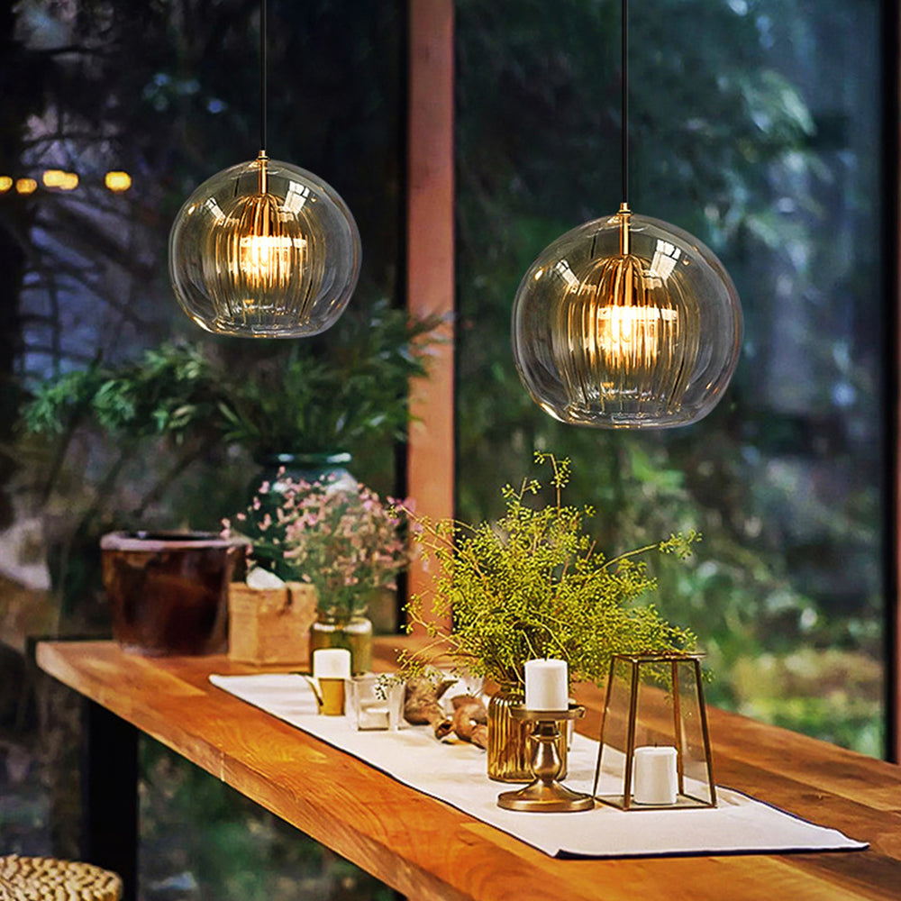 MAliben | Amberglow Pendant Light - Luxury Pendant Light For a Cozy Atmosphere
