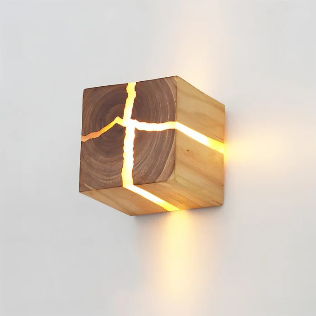 Maliben | Wooden Led Wall Lamp | Stylish Wall Lamp Indoor