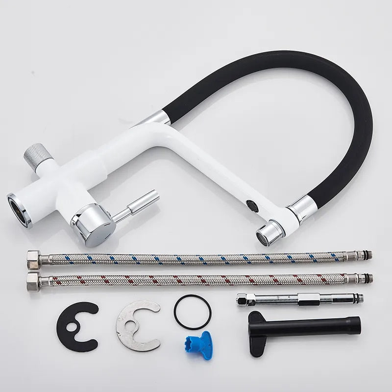 Maliben | Double Outlet Drinking Water Faucet Filtered Kitchen Faucets