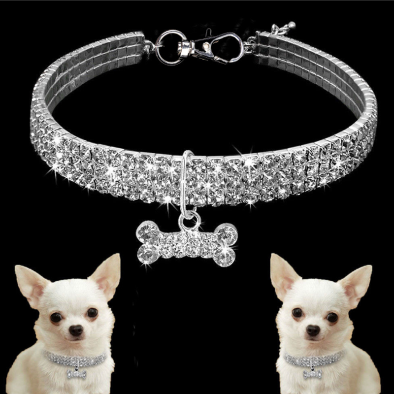 Maliben Sweet Crystal Dog Collar