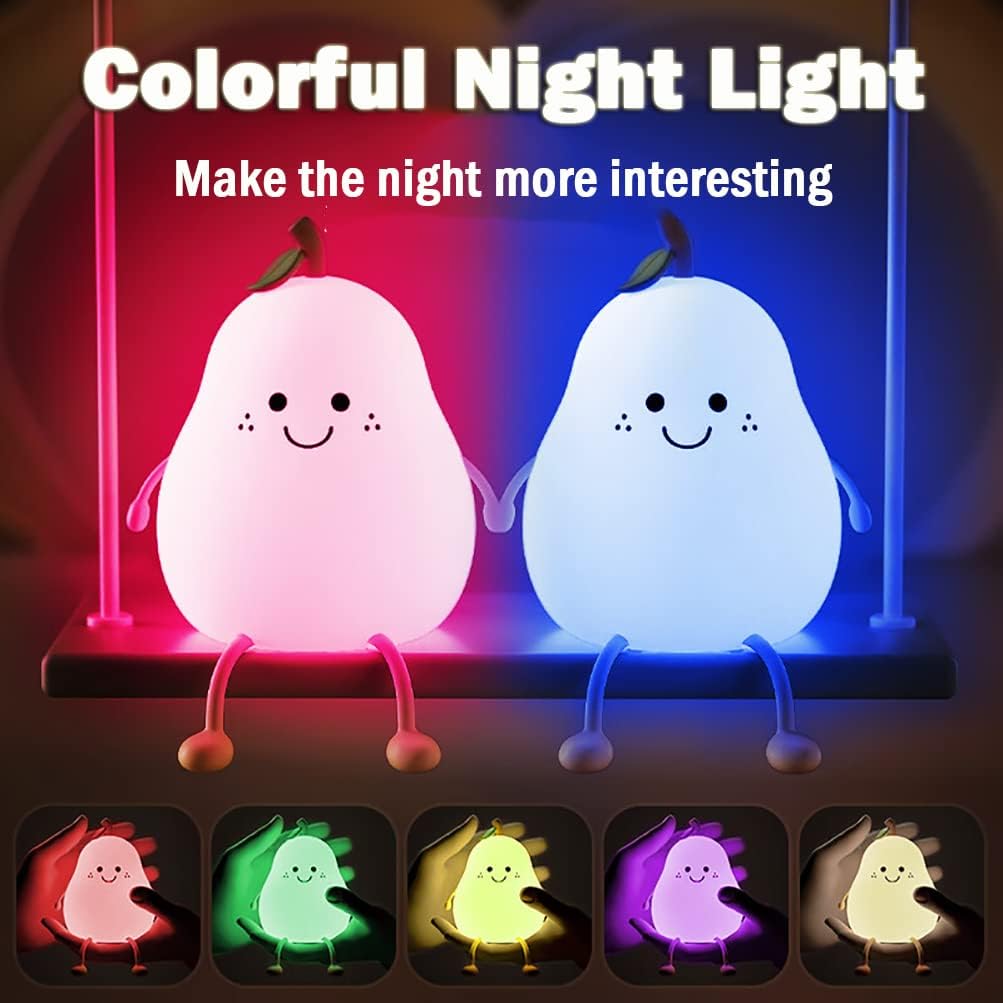 Maliben | Chic Pearglow Night Light With Usb Charger And Warm White Light