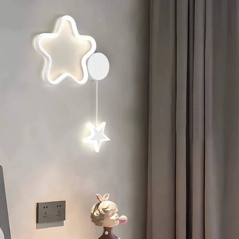 Maliben | Dreamlight | Magical Wall Lamp With Clouds, Stars And Moon