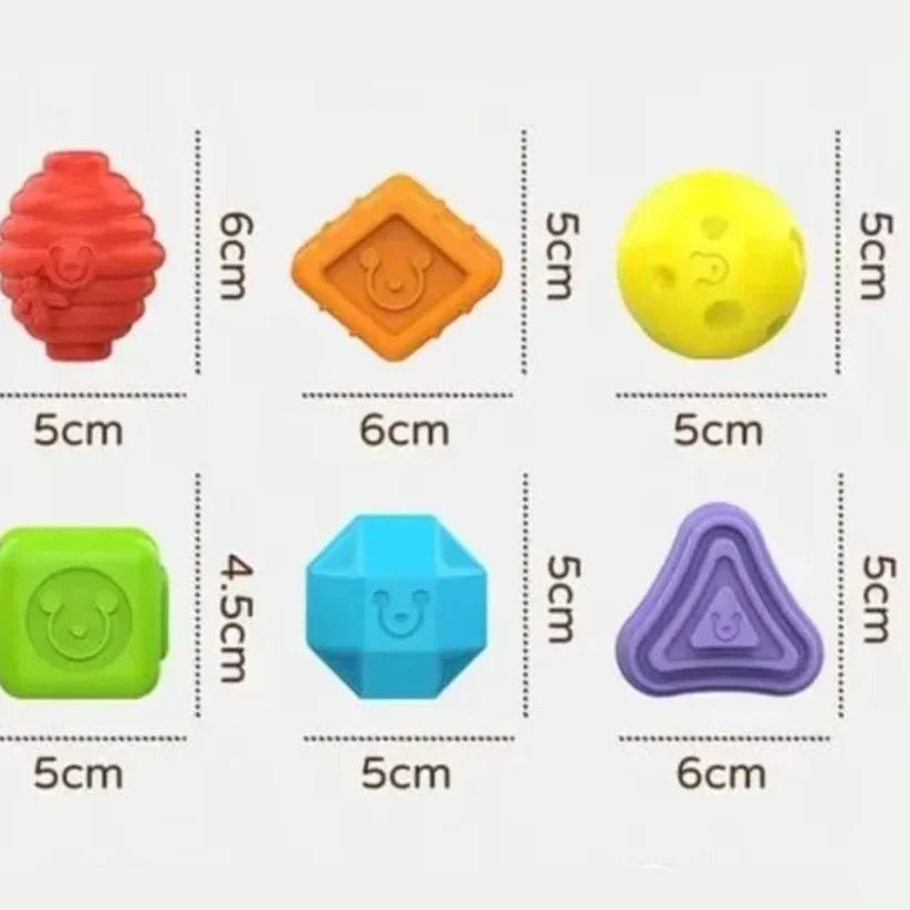 Maliben | Montessori Shapebox – Sorting And Motor Skills Game