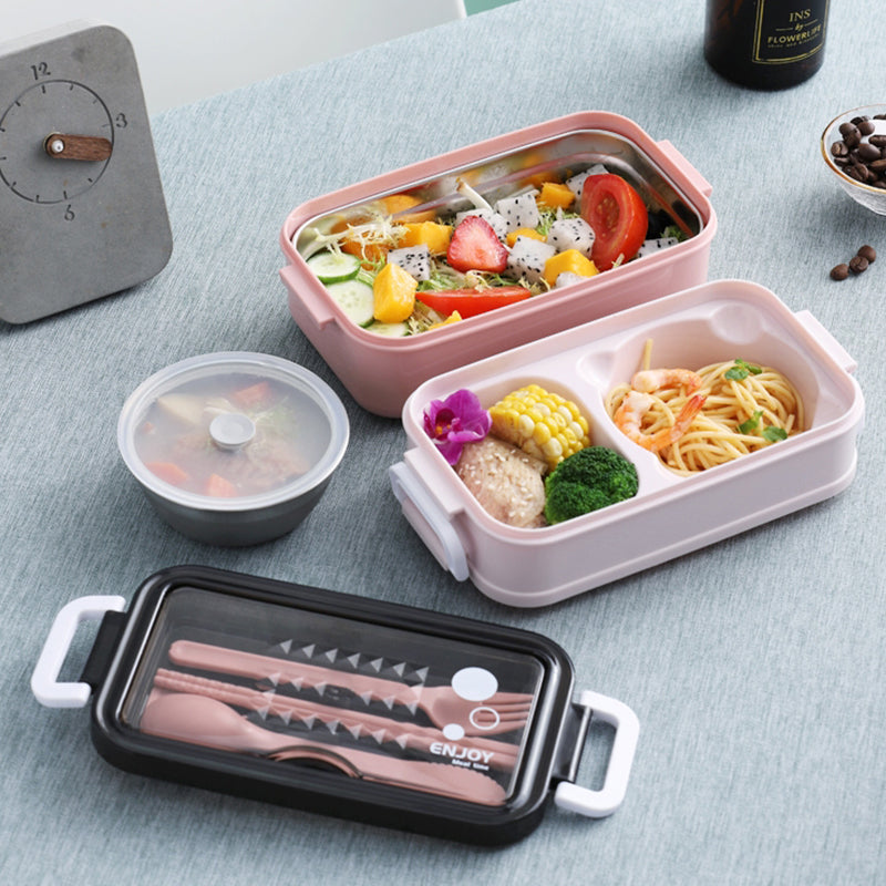 Maliben | Portable Three Stackable Lunchbox