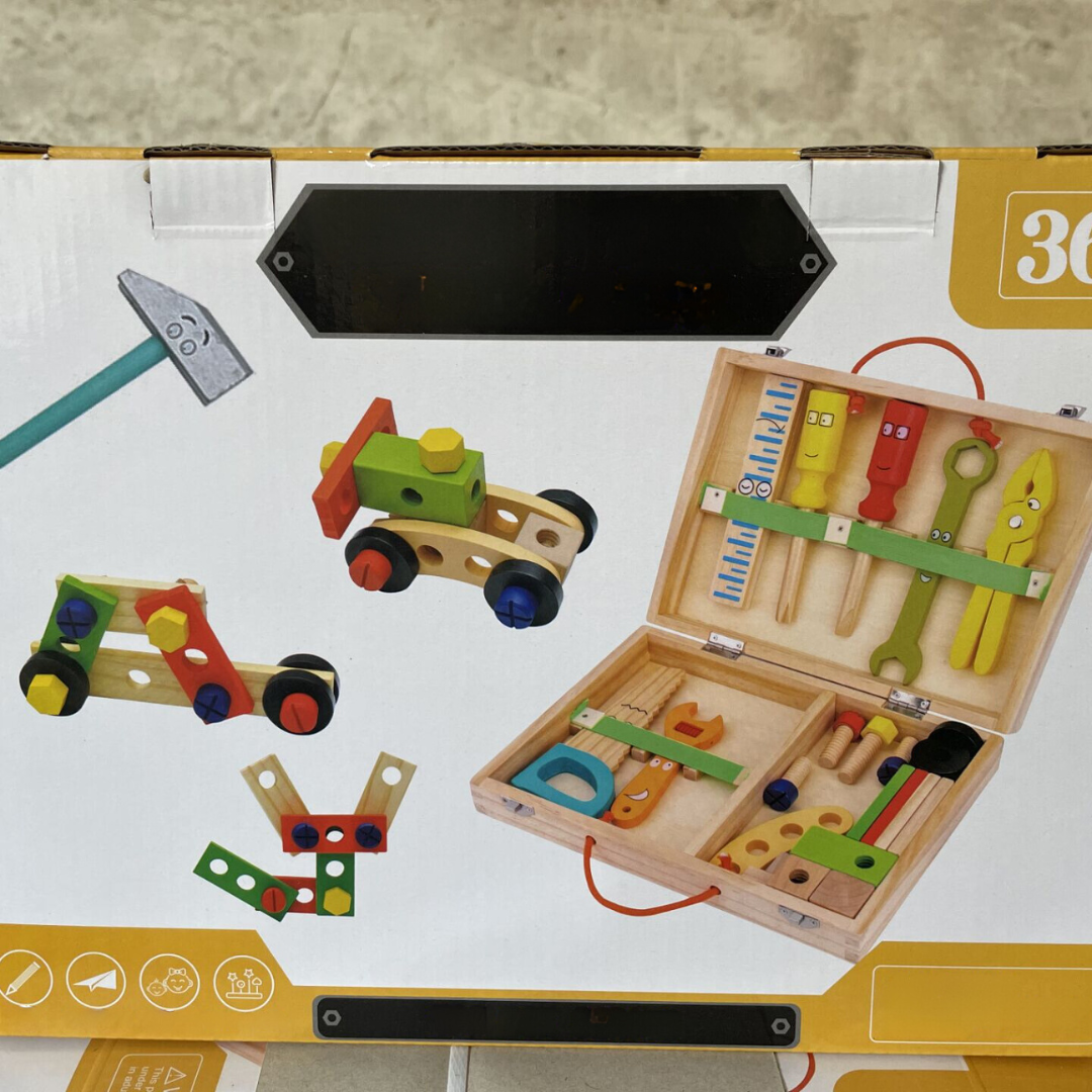 Maliben | Woodybox - Montessori Wooden Toolbox