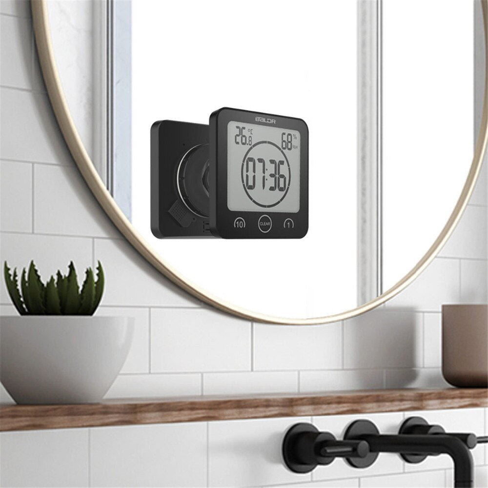 Maliben | Waterproof Shower Clock - Always on time, even in the bathroom!