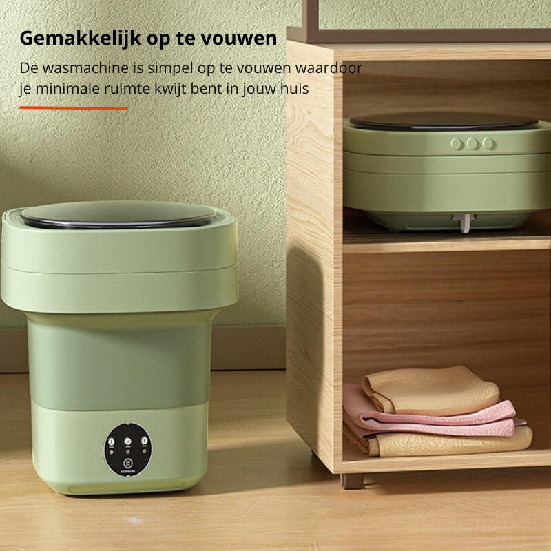 Maliben | Foldawash | The Convenient Foldable Mini Washing Machine With Dryer