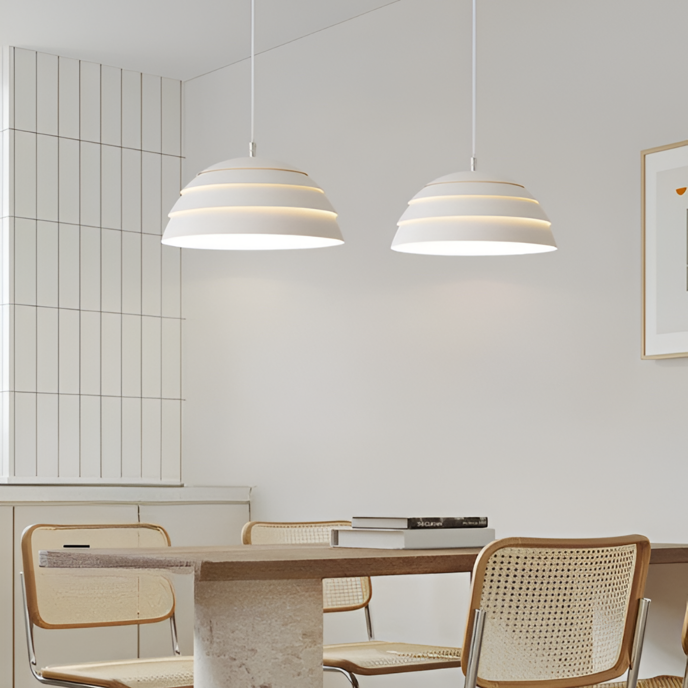 Maliben | Minimalist Dome-Shaped Pendant Lamp
