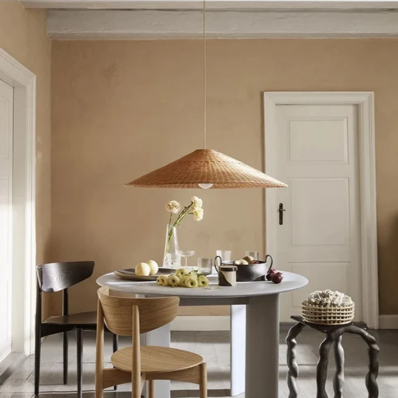 Maliben | Scandinavian Led Pendant Lamp Made Of Bamboo