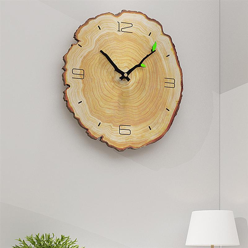 Maliben | Wooden Annual Rings Wall Clock