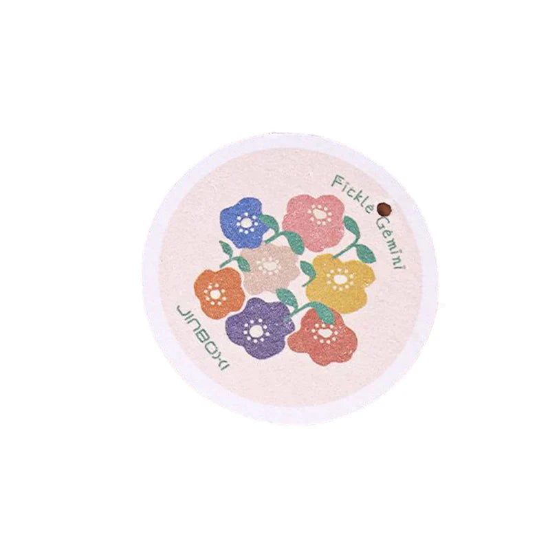 Maliben | Kitchen Flower Print Wood Pulp Cotton Cloth