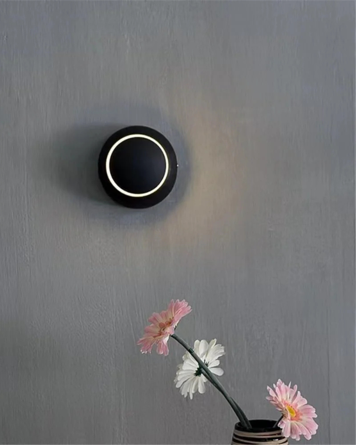 Maliben | Modern Wall Lamp With Halo Light Circle Ambient Lighting