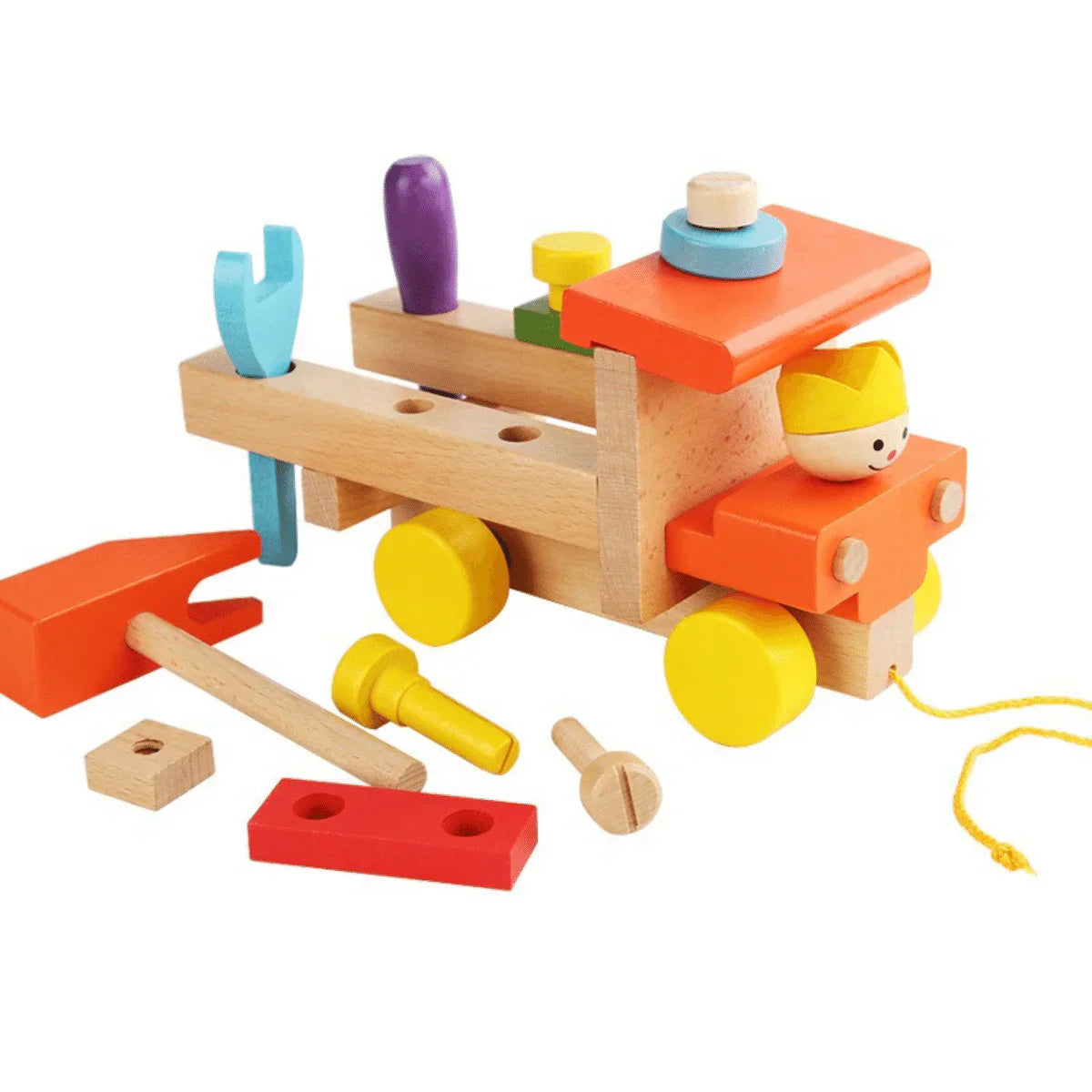 Maliben | Woods - Screw Car Toy – Develop Curiosity And Cognitive Skills