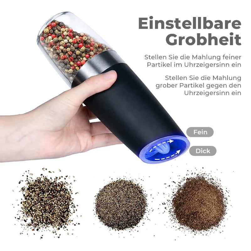 Maliben | Electric Gravity Induction Salt And Pepper Mill