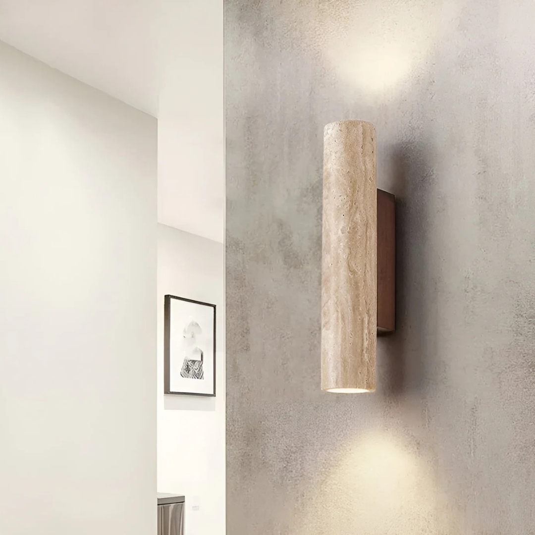Maliben | Marble Wabi Sabi Led Wall Lamp