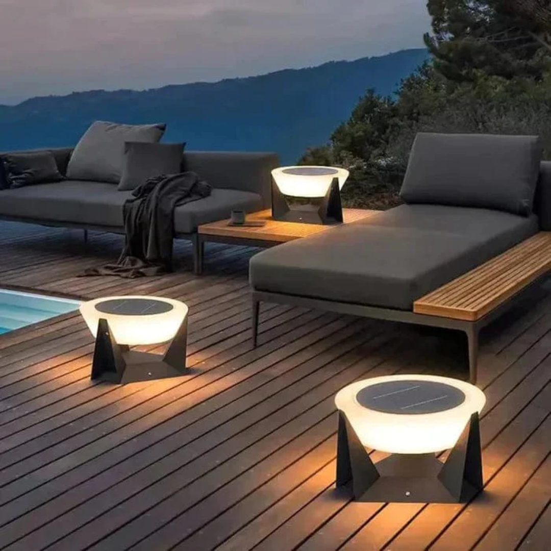 Maliben | Stylish Solar-Powered Outdoor Lamp