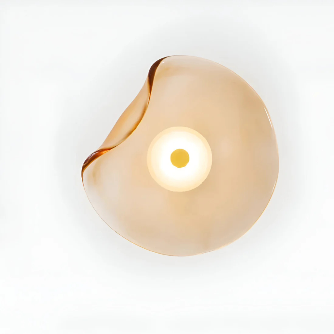 Maliben | Curved Glass Wall Lamp