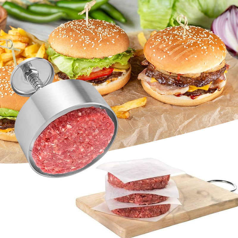 Maliben | Manual Meat Press for Hamburger Patties