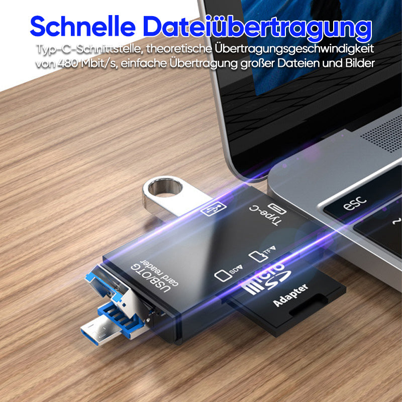 Maliben | 6-In-1 Card Reader