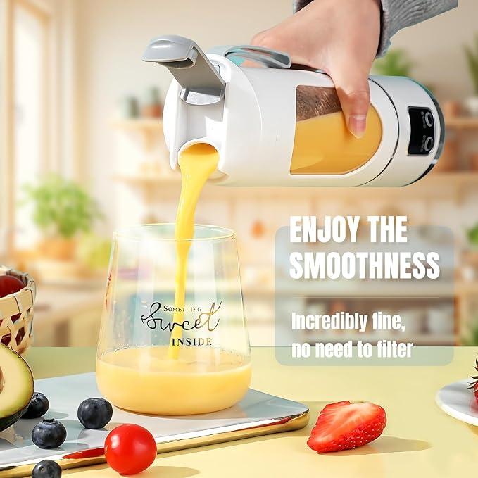 Maliben | BlendSmart Juicer Blender | Versatile, Leak-Proof Design With smart Led For Smoothies, Shakes, And Baby Food.