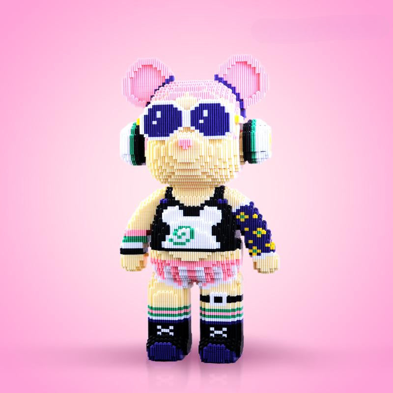 Maliben | Diy Pixel Art Block Bear Figures – Creative Building & Collectible Display