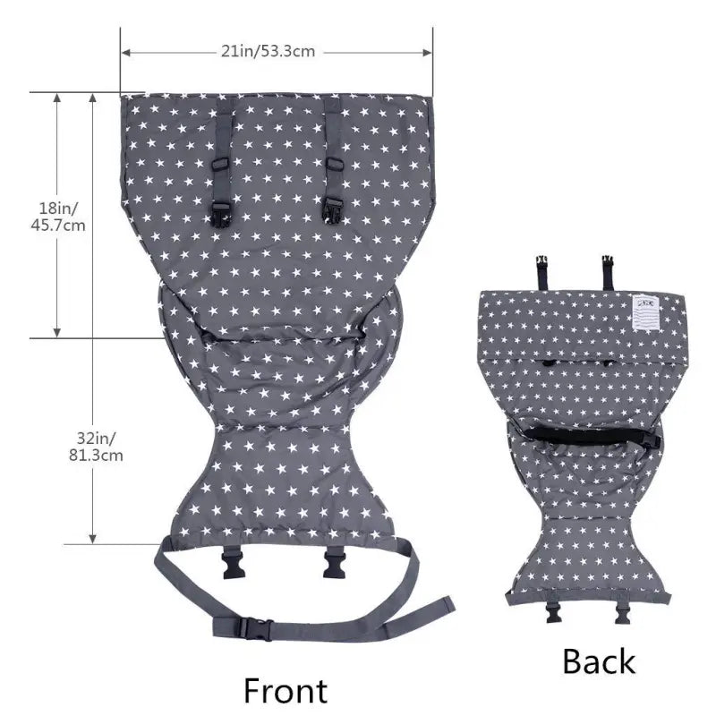 Maliben | Baby Seat Cushion With Backrest And Safety Belts