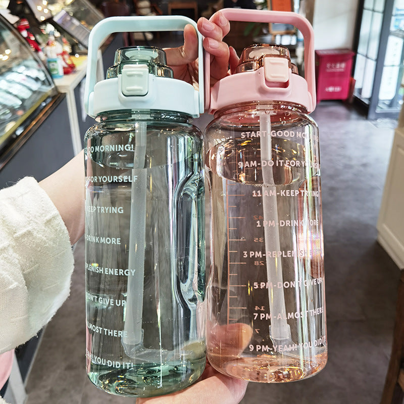 Maliben | Large Plastic Cup Portable Water Bottle