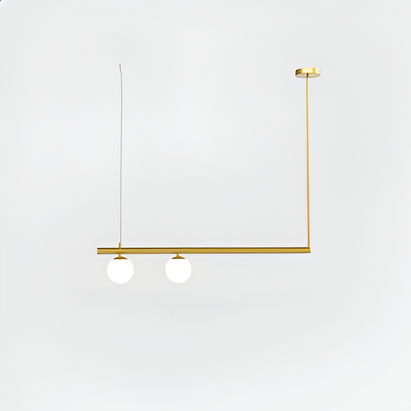 Maliben | Nordic Glass Linear Luxury Pendant Lamp