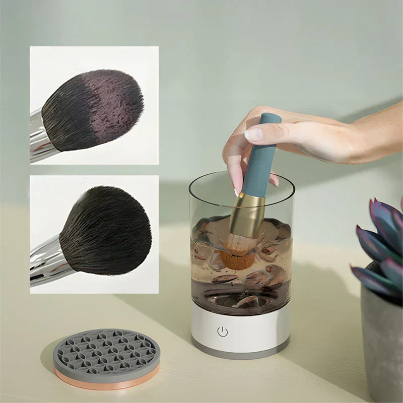Maliben | Brushbath Automatic Makeup Brush Cleaner – Deep Clean & Quick Dry For All Brushes