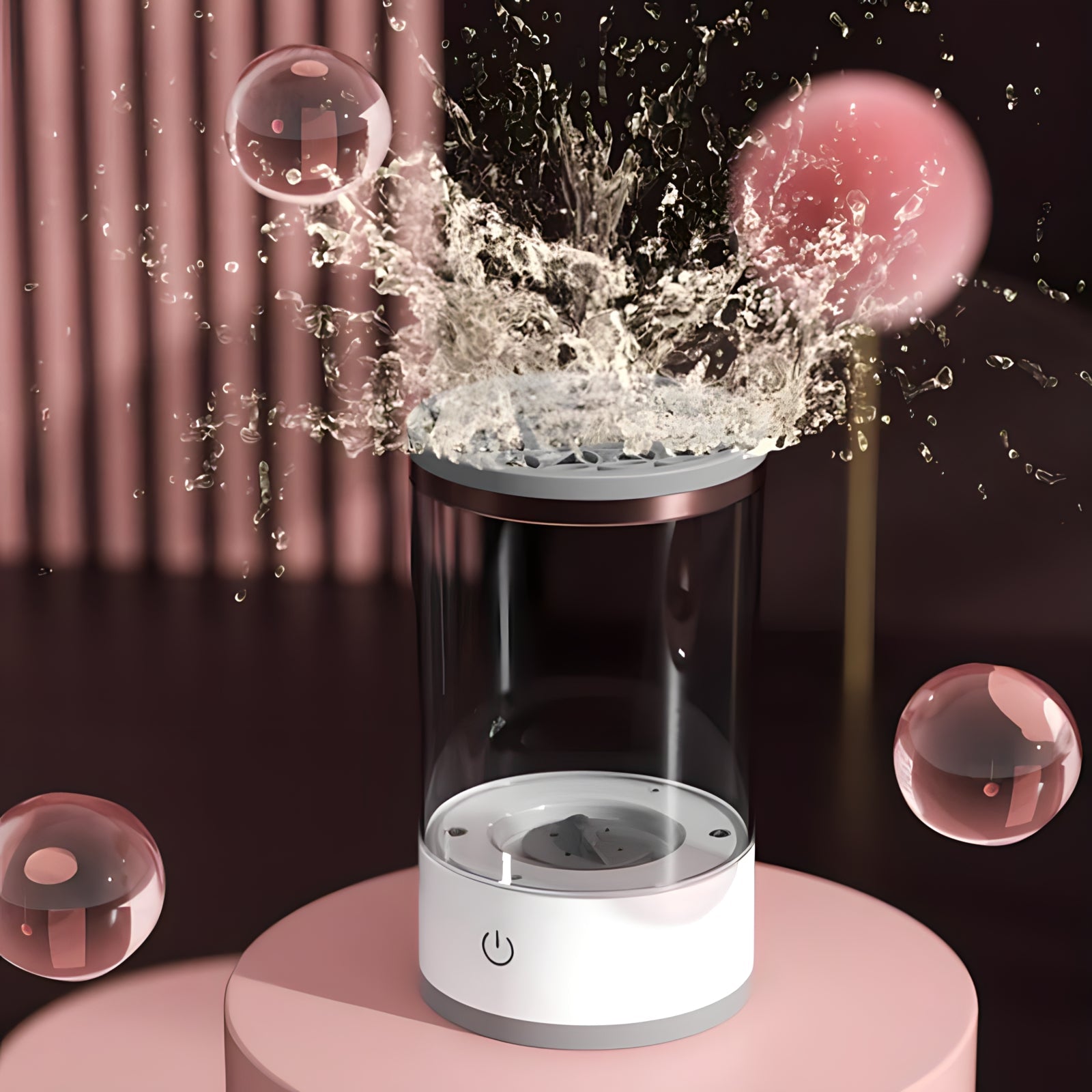 Maliben | Brushbath Automatic Makeup Brush Cleaner – Deep Clean & Quick Dry For All Brushes