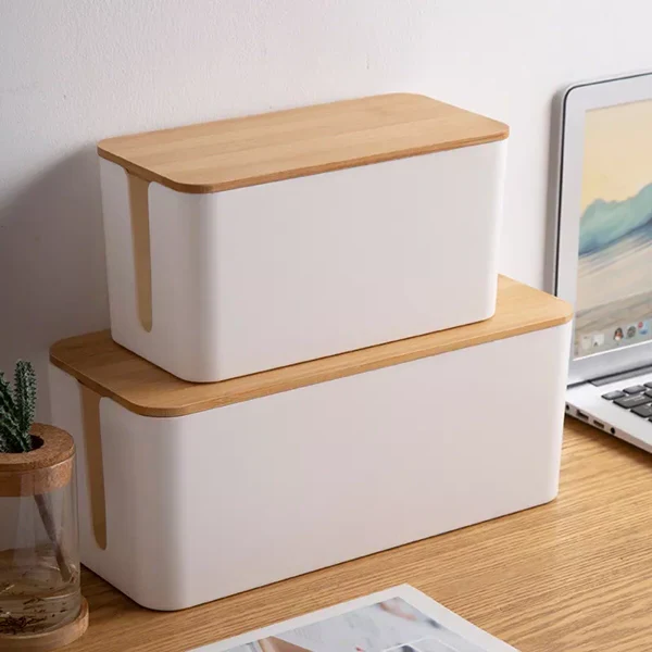 Maliben | Wire Organizer Box For Tidy Cable Management