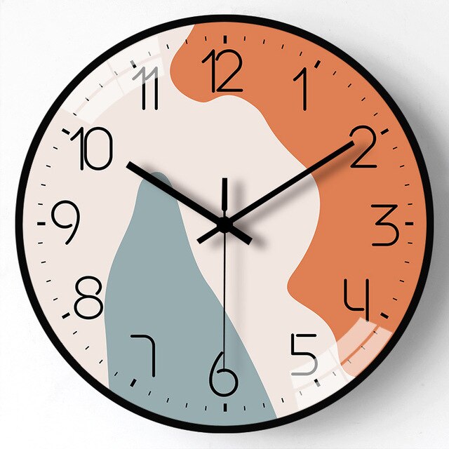 Maliben | Chic Eco-Friendly Wall Clock – Elegance In Colors