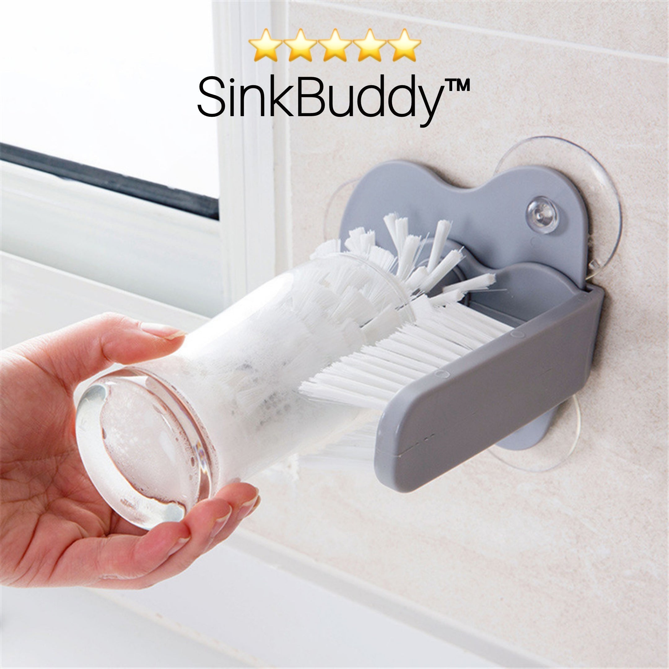 Maliben | Eazyscrubb — Never Dirty Bottles AgaIn, Just Sparkling Clean Glasses in Seconds!