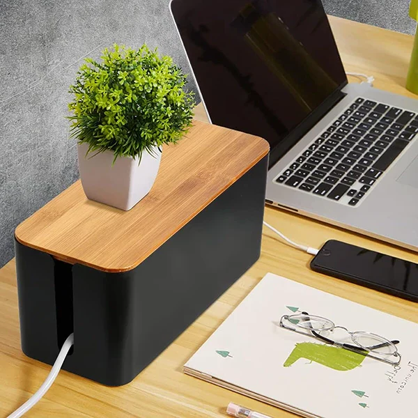 Maliben | Wire Organizer Box For Tidy Cable Management
