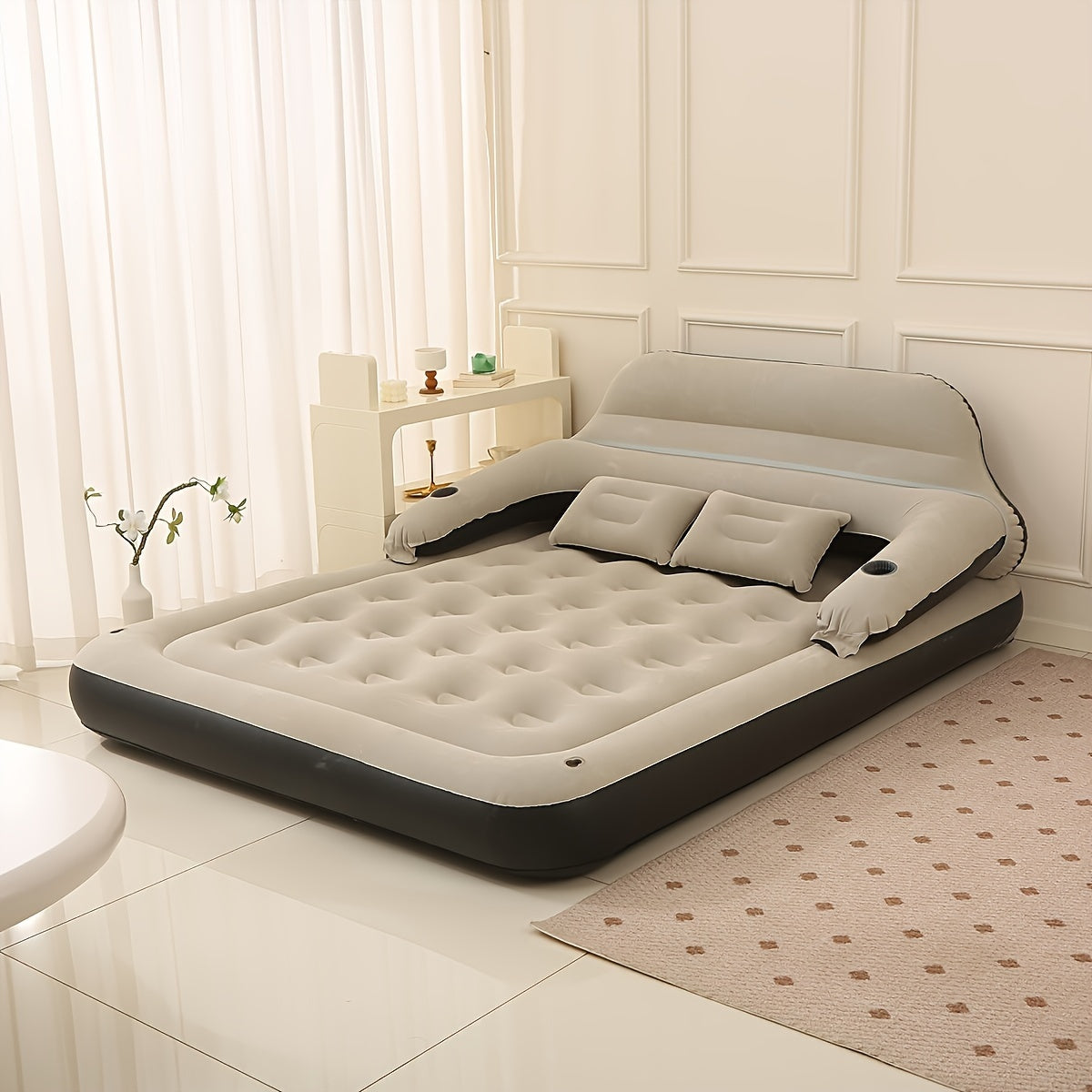 Maliben | AircomFort Mattress - Inflatable With Back Support for Luxury