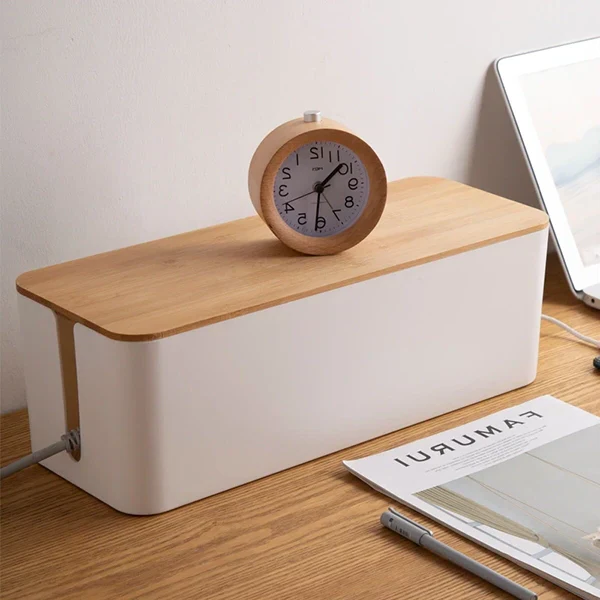 Maliben | Wire Organizer Box For Tidy Cable Management