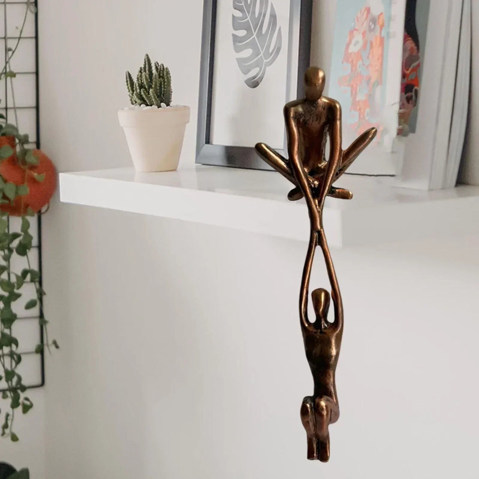 Maliben | Sculpture Figurine Love And Strength Decorative