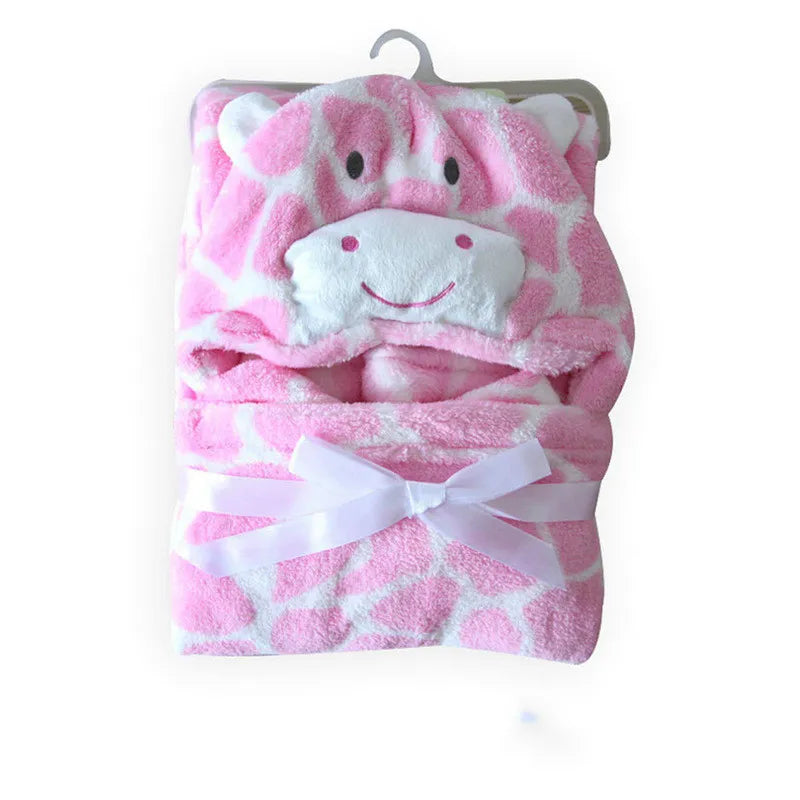 Maliben | Kids Hooded Bath Towel – Soft Towel With Animal Design
