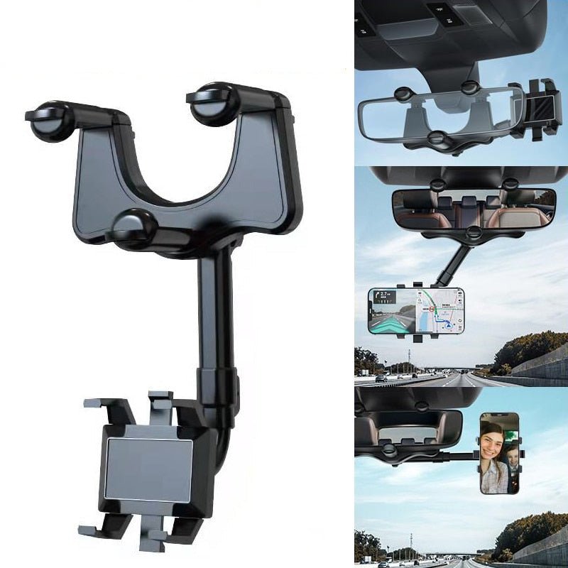 Maliben | Pro Max 360° Rearview Mirror Phone Holder